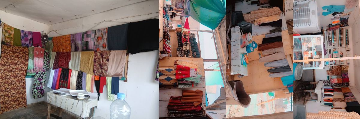 Boutique vêtements et cosmétiques emplacement stratégique PK12