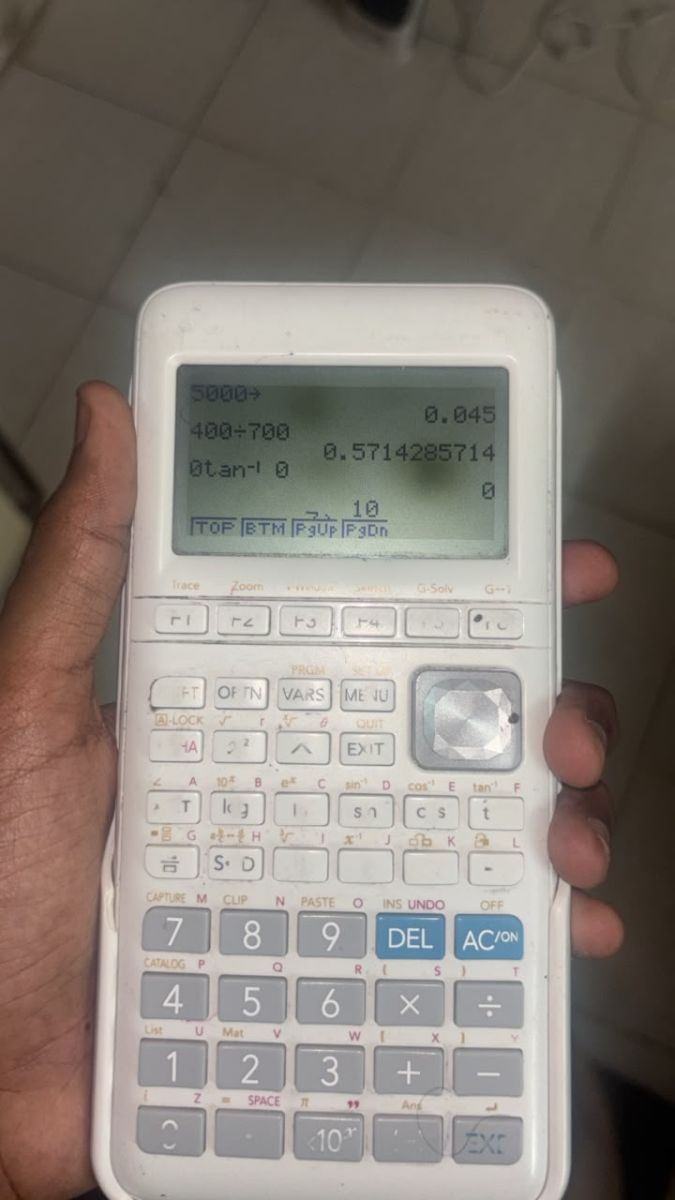 Calculatrice graphique Casio avec programmes Terminale S 2025/2026