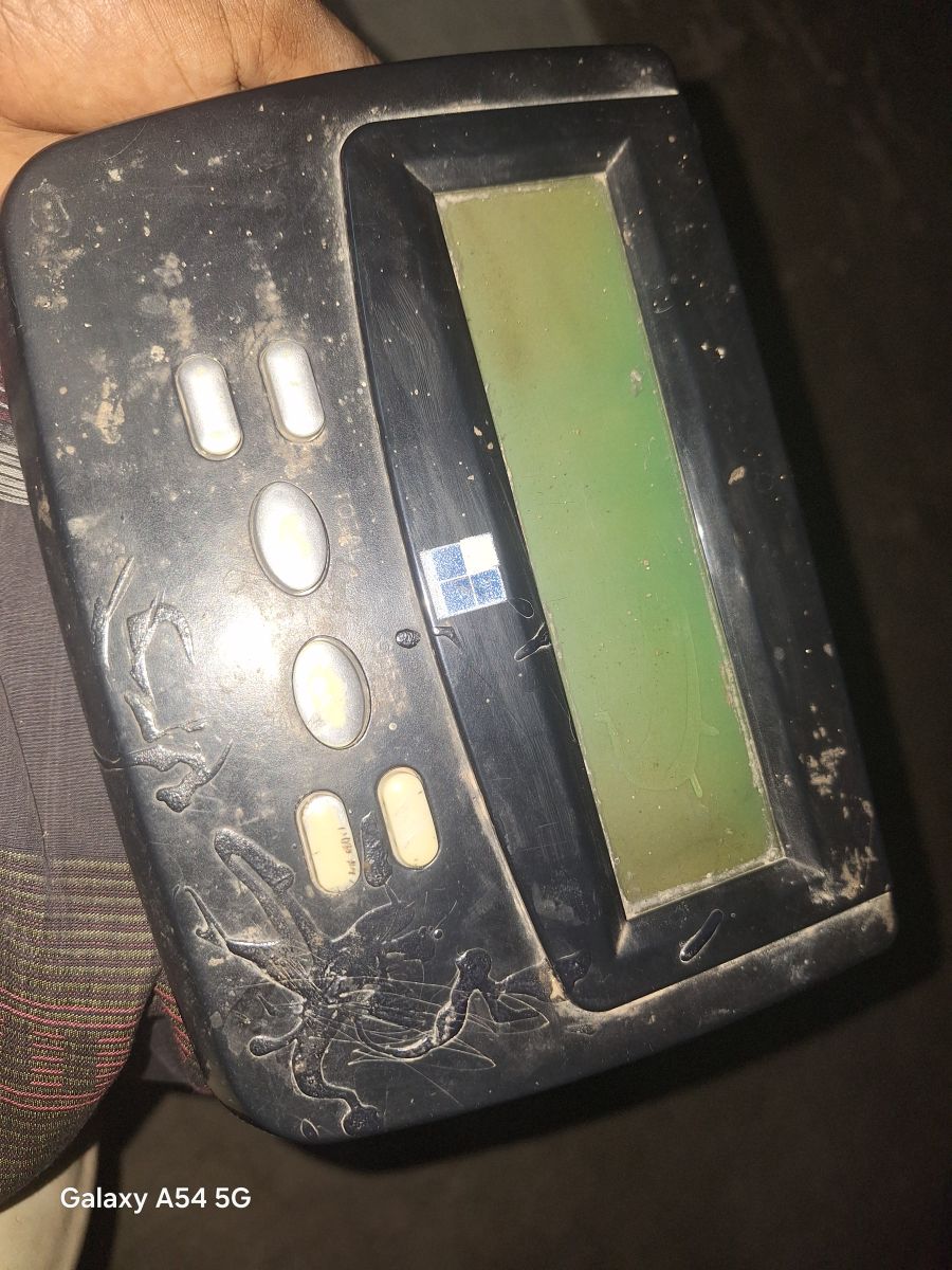 Compteur de cabine téléphonique en bon état
