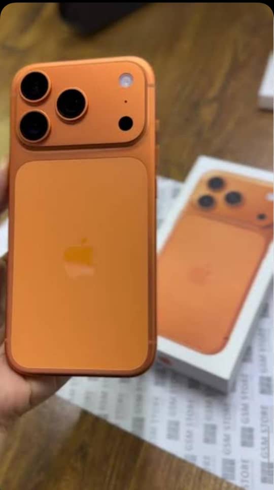 iPhone 17 Pro Max 256 Go Orange comme neuf