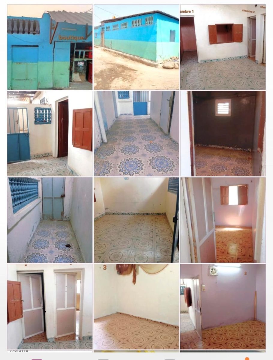 Maison 120m² avec titre foncier et boutique louée à Djebel