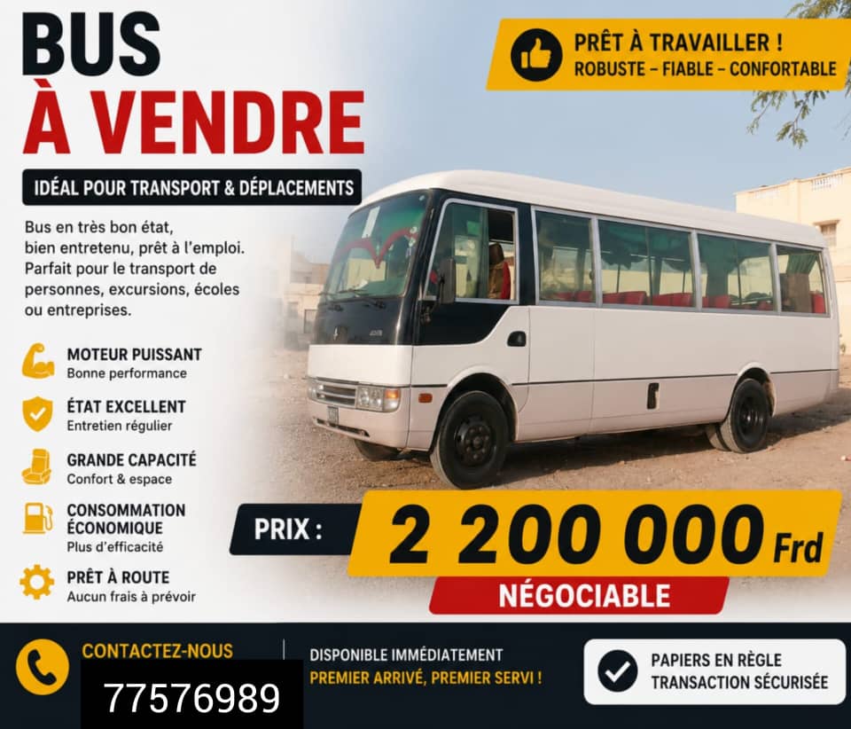 Mitsubishi Rosa 25 places en très bon état