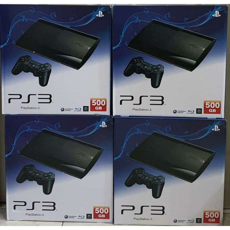 Console PlayStation 3 en bon état avec 10 jeux inclus