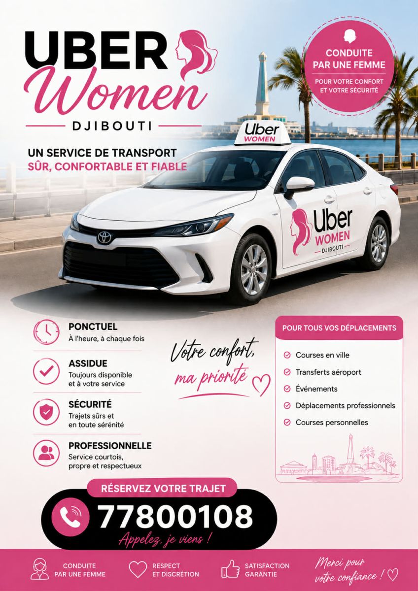 Service de taxi féminin pour tous déplacements