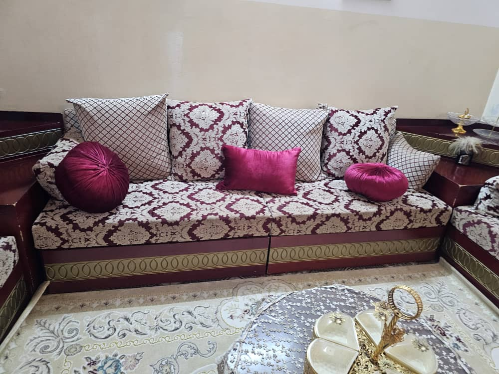 Salon marocain traditionnel Living en bont état