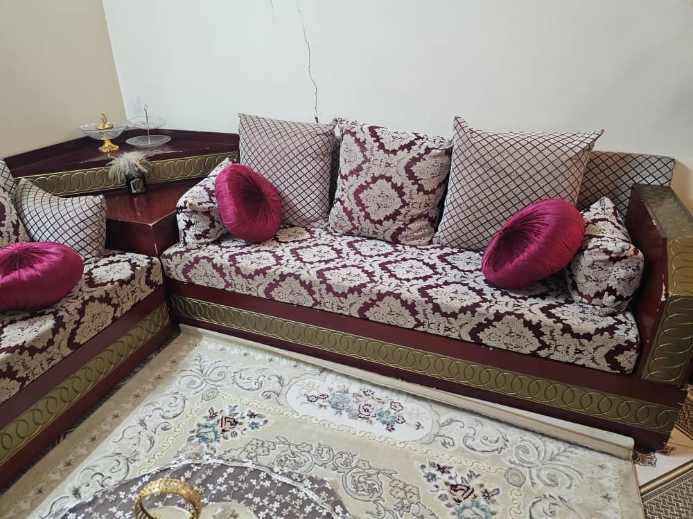 Salon marocain traditionnel Living en bont état