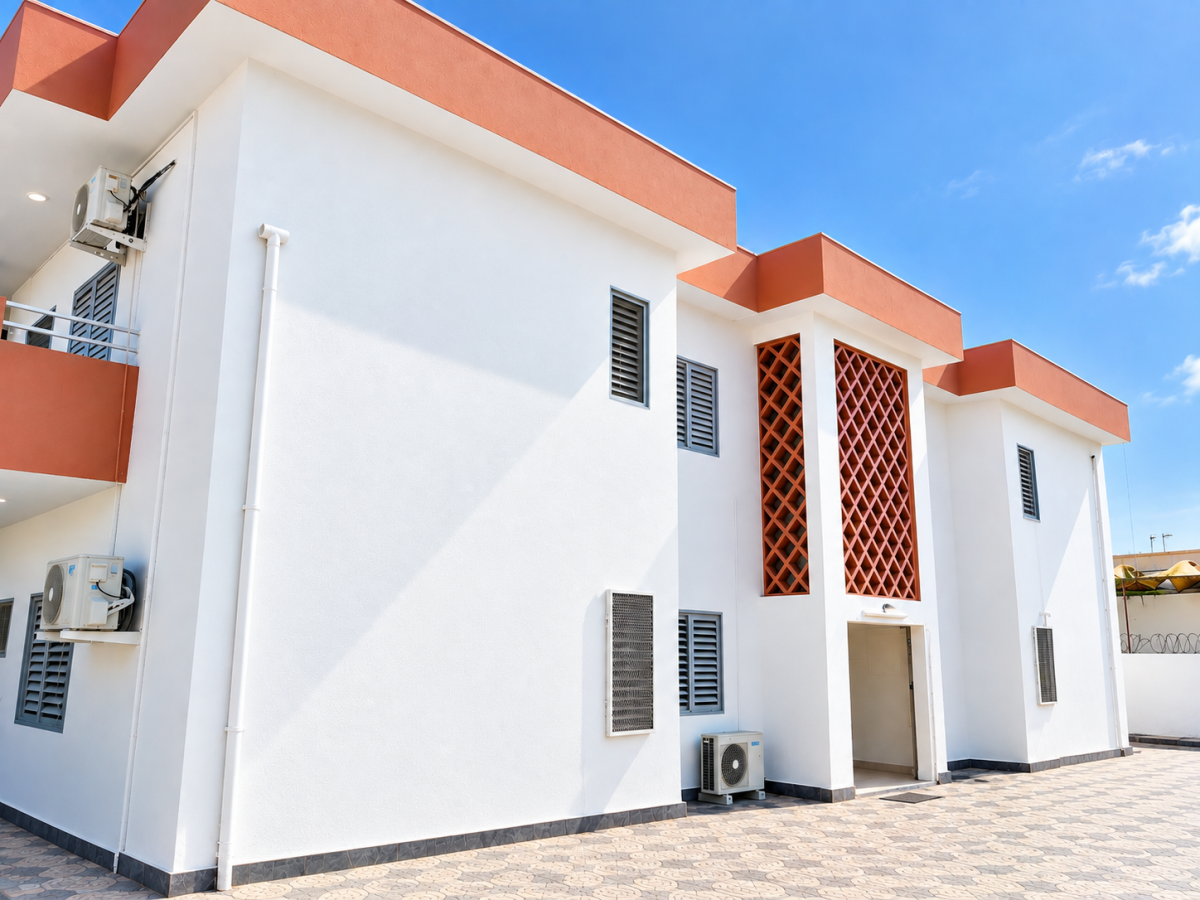 Appartement F4 3 chambres avec parking sécurisé au Marabout