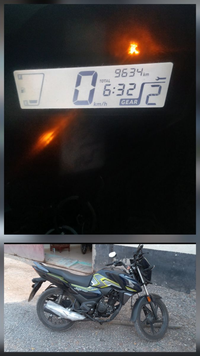Honda SP125 2023, essence, bon état, noir et vert