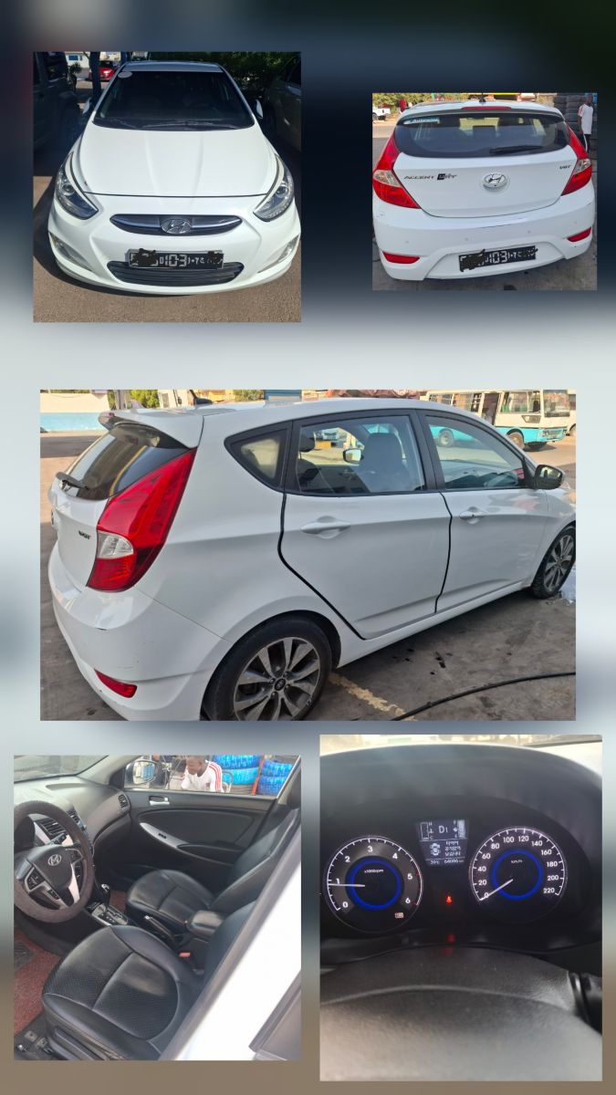 Hyundai Accent diesel 2026, cuir chauffant, climatisation