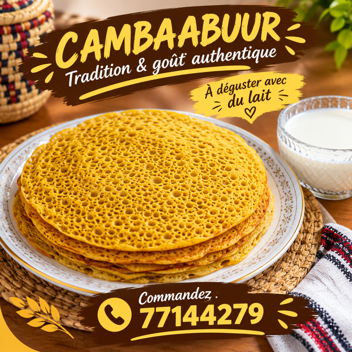 Ambaour traditionnel maison, spécial petit-déjeuner
