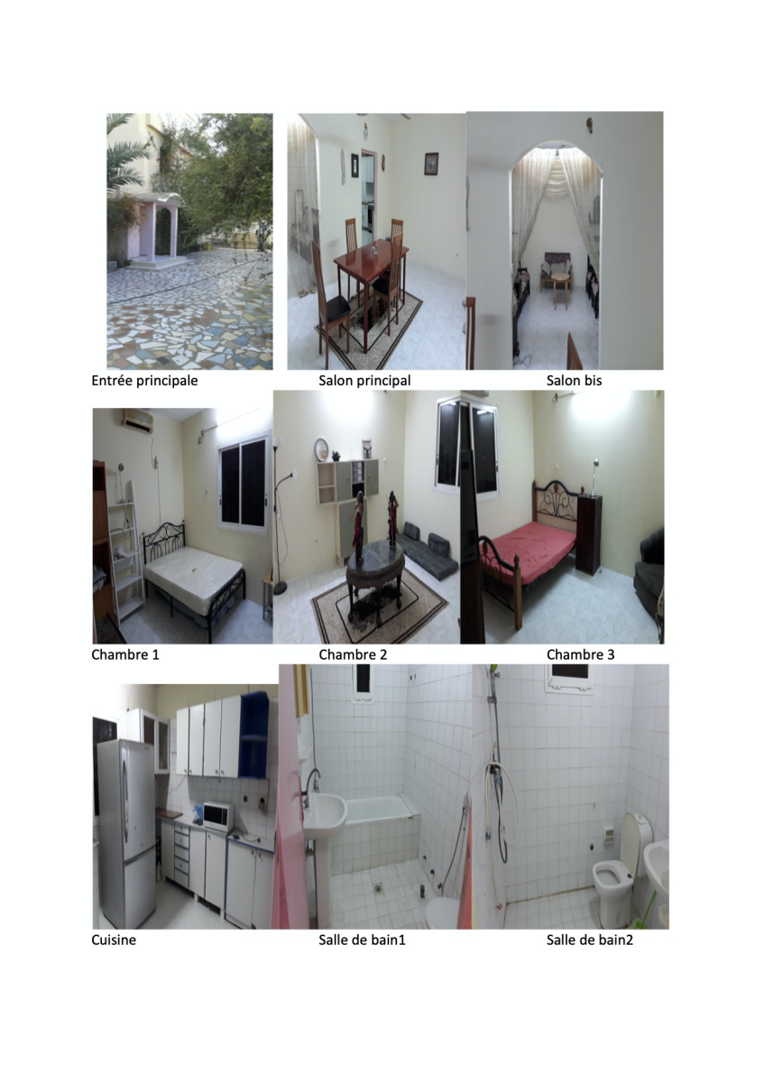 Appartement F4 bis rez-de-chaussée proche Bawadi Mall Salines Ouest