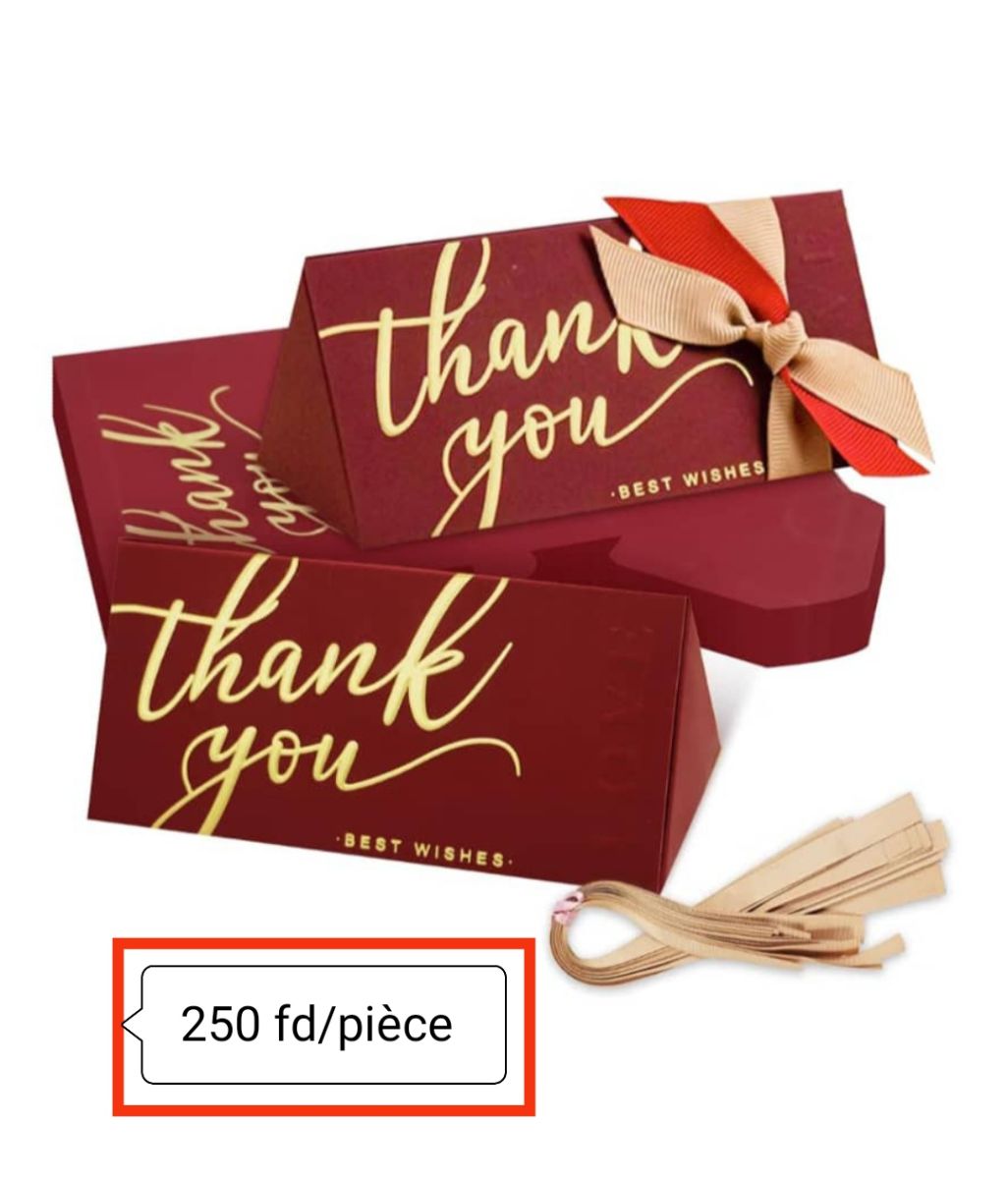 Boîtes à dragées variées pour mariage élégantes