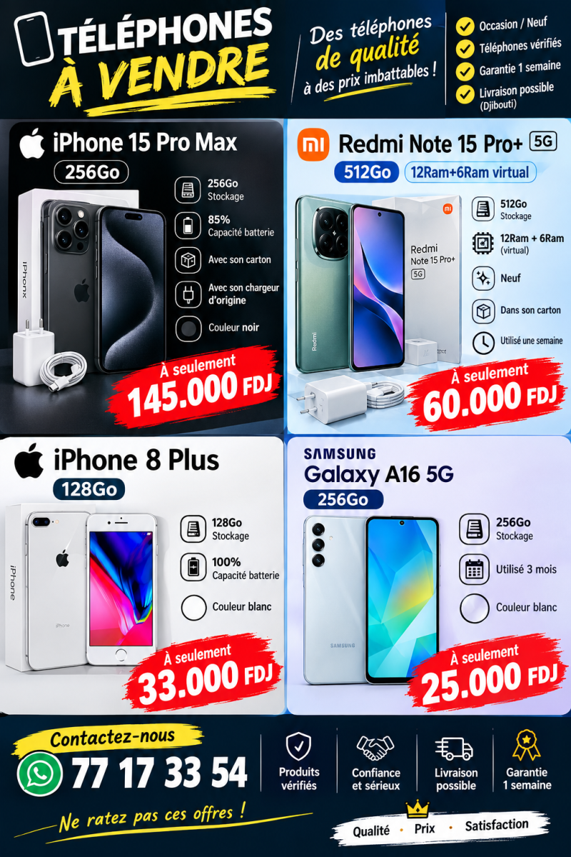 Boutique MD, téléphones et parfums de qualité en ligne