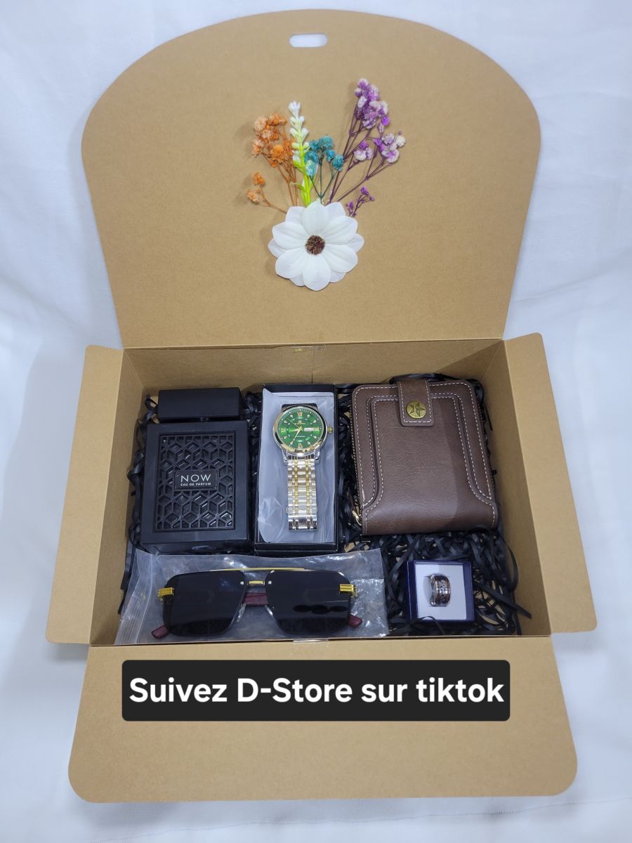 Coffret cadeau personnalisé avec livraison gratuite à domicile