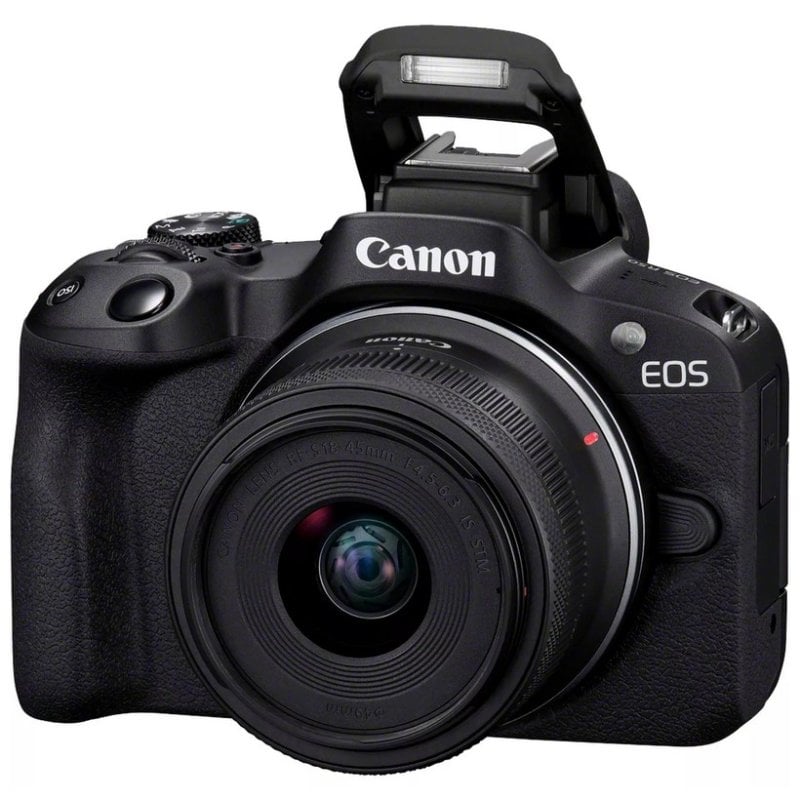 Appareil photo Canon EOS R50 24,2 MP avec objectif RF-S 18-45 mm