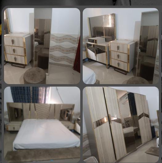 Chambre à coucher complète avec lit en bon état
