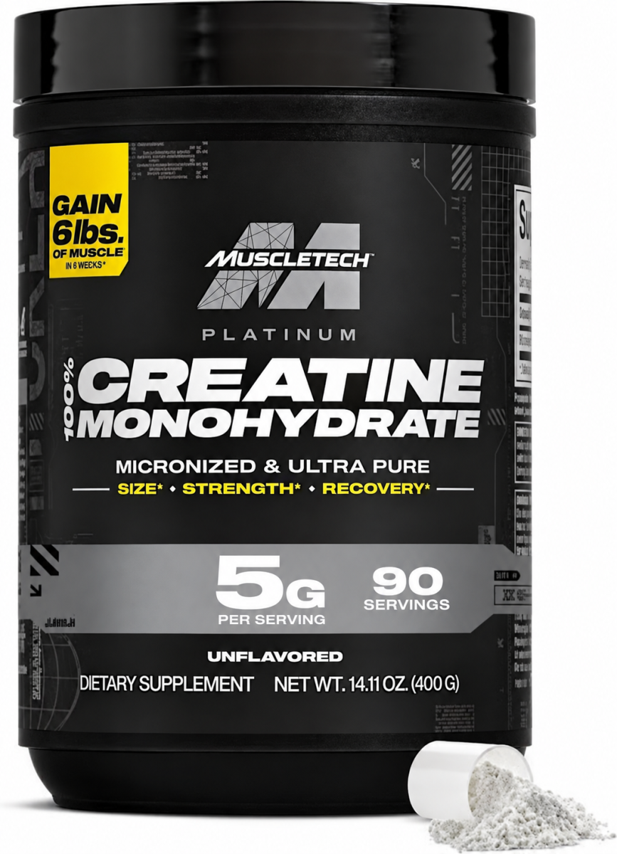 Créatine MuscleTech originale 90 doses pour 3 mois