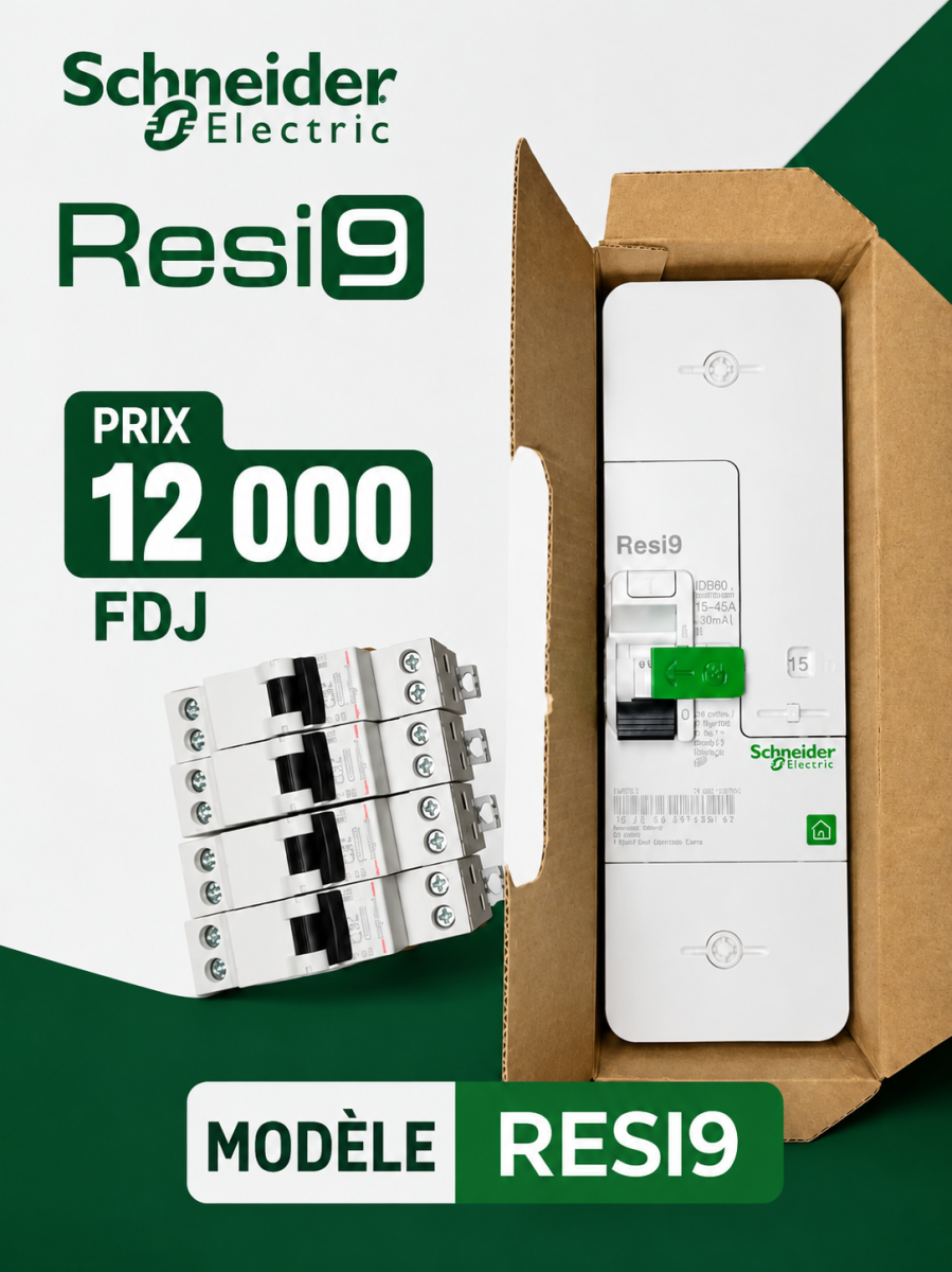 Ensemble électrique Schneider Electric Resi9 neuf pour maison