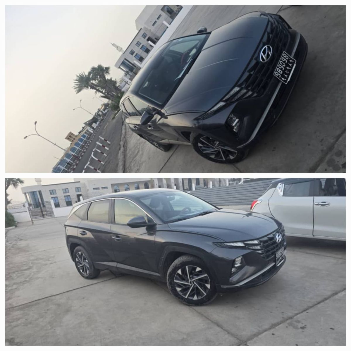 Hyundai Tucson 2023 Diesel noir, véhicule propre et entretenu