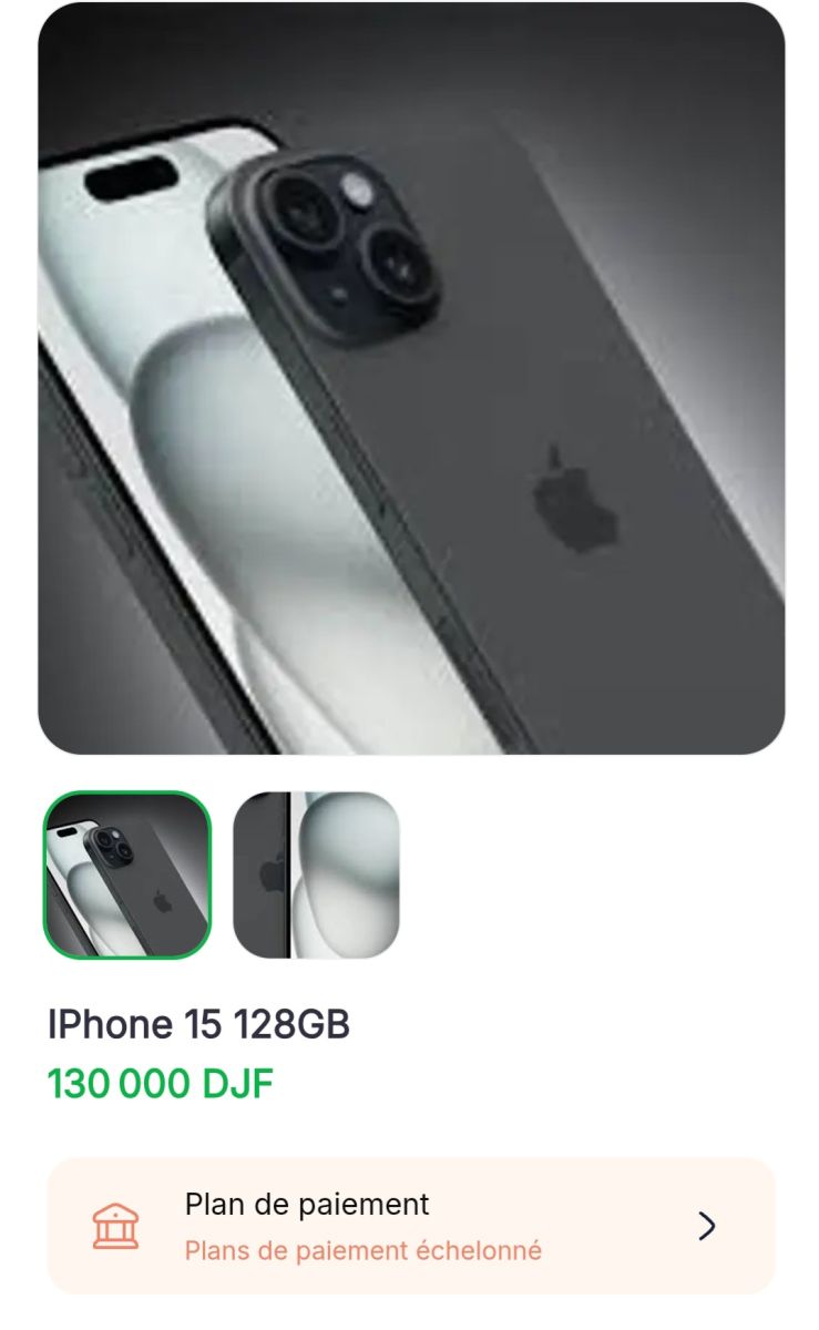 iPhone 15 128 Go Neuf, Scellé dans Boîte d\'Origine