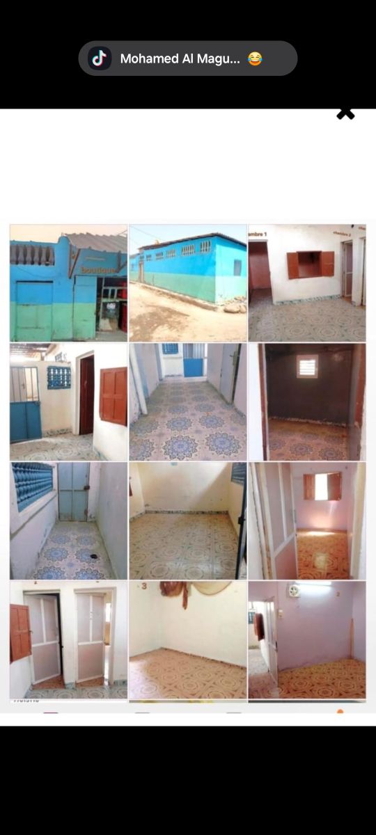 Maison F5 120m² avec boutique louée et titre foncier à Djebel