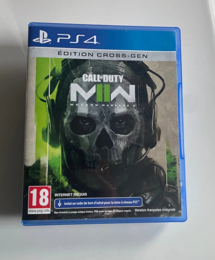 Jeu Modern Warfare 2 PS4 en excellent état