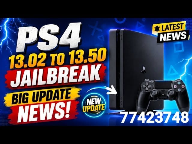 Informations système PlayStation 4 versions 13.02 à 13.52