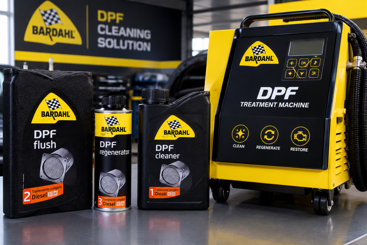 Pack nettoyage FAP et turbo Bardahl pour moteur diesel