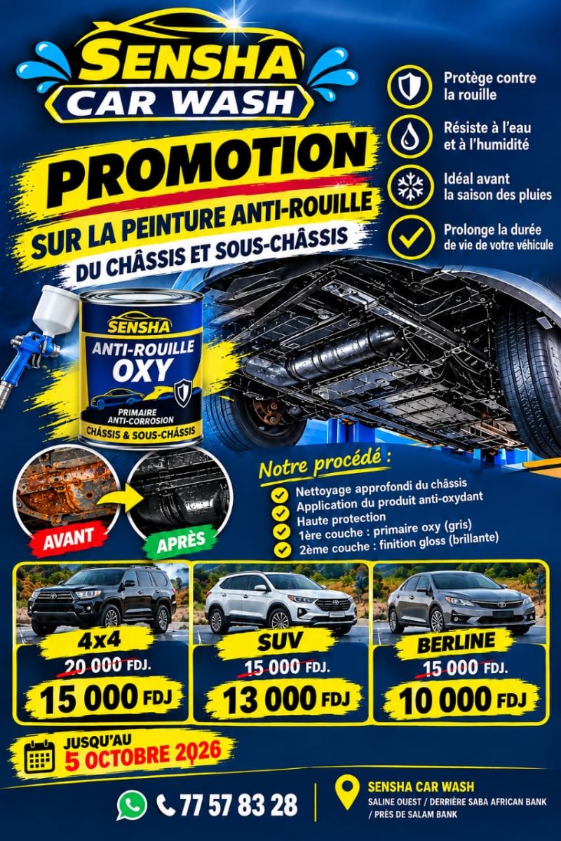 Promotion peinture anti-rouille châssis et sous-châssis
