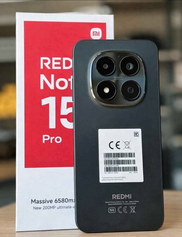 Xiaomi Redmi Note 15 Pro neuf, excellent état, 3 jours d\'usage