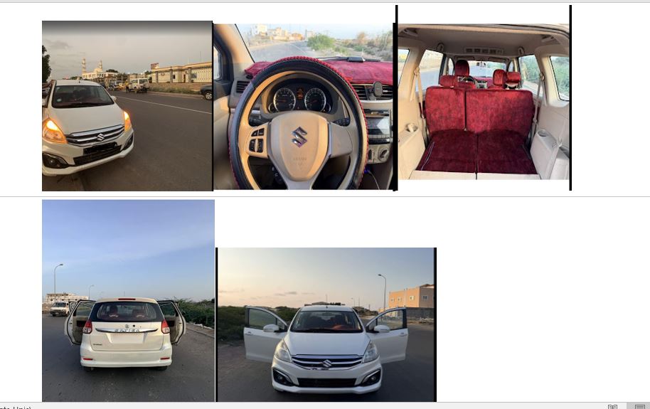 Suzuki Ertiga 2018 1.5L toutes options en très bon état