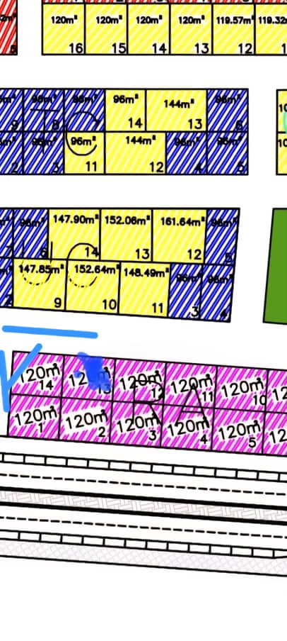 Terrain 120m² stratégique avec titre foncier à Nassib Mail 4