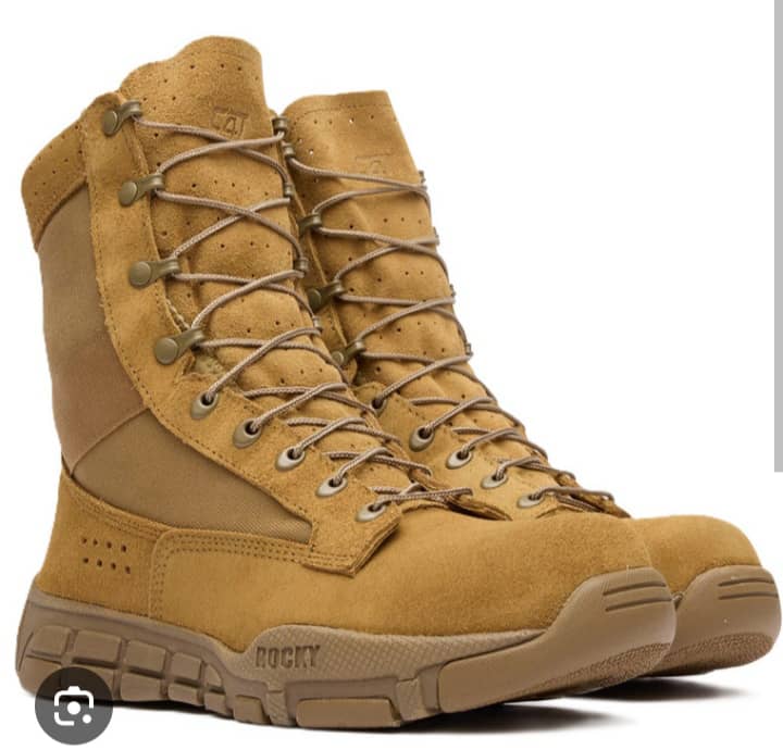 Bottes militaires solides et confortables pour toutes activités