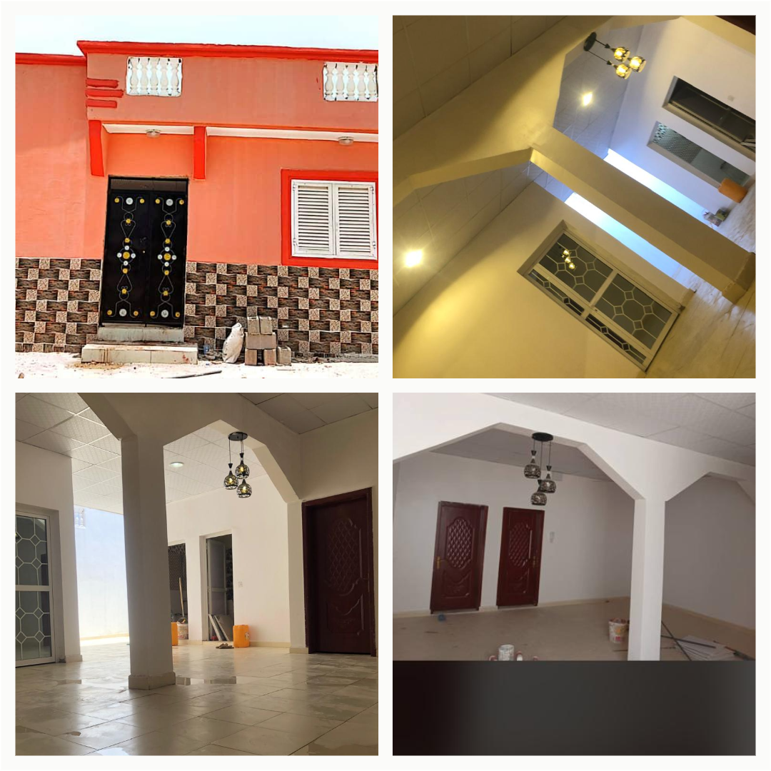 Maison F4 spacieuse avec cour intérieure à Balbala Cheik Moussa