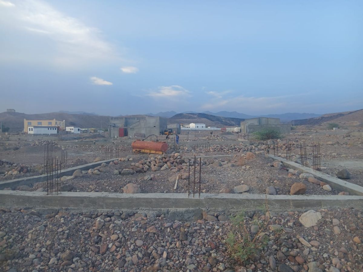 Terrain 120 m² avec fondation à Tadjourah Gadilela Nord