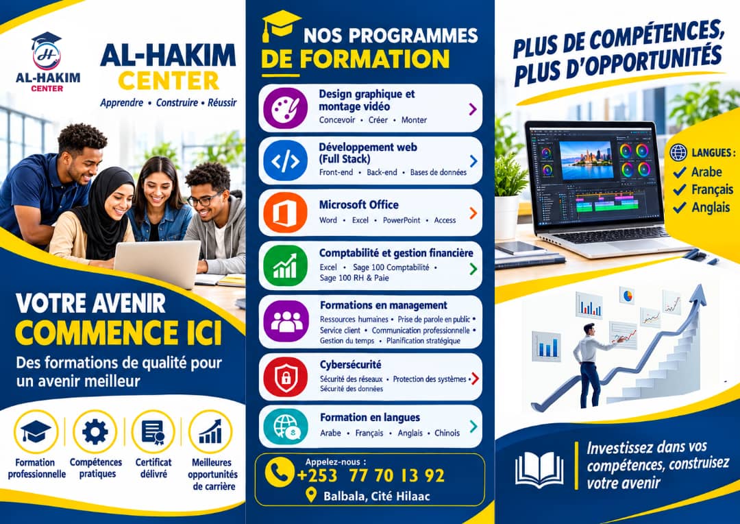 Centre de formation professionnelle certifiante à Balbala