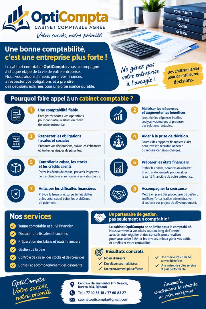 Cabinet comptable OptiCompta – Gestion