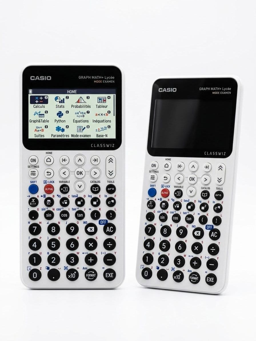 Calculatrice graphique programmable, idéale pour études scientifiques