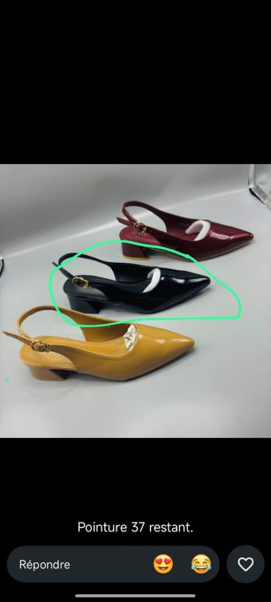 Chaussures femme pointure 37 en bon état