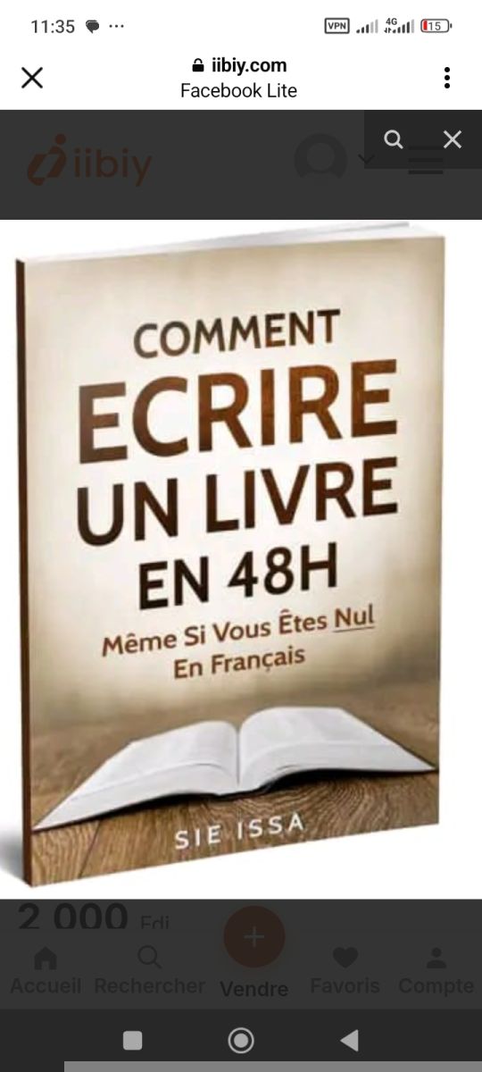 Guide pratique pour écrire un livre rapidement en français