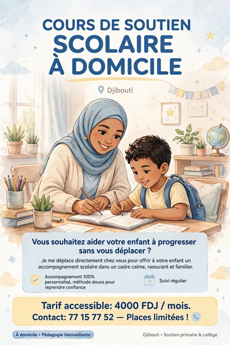 Cours de soutien scolaire personnalisé à domicile pour enfants