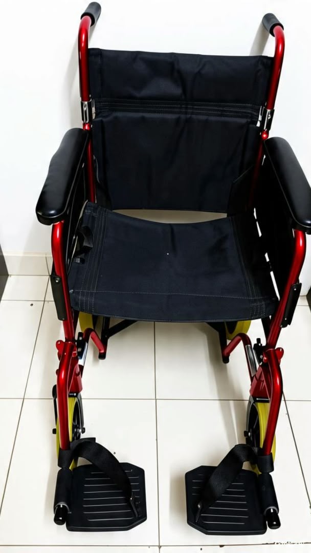 Fauteuil roulant manuel classique peu utilisé