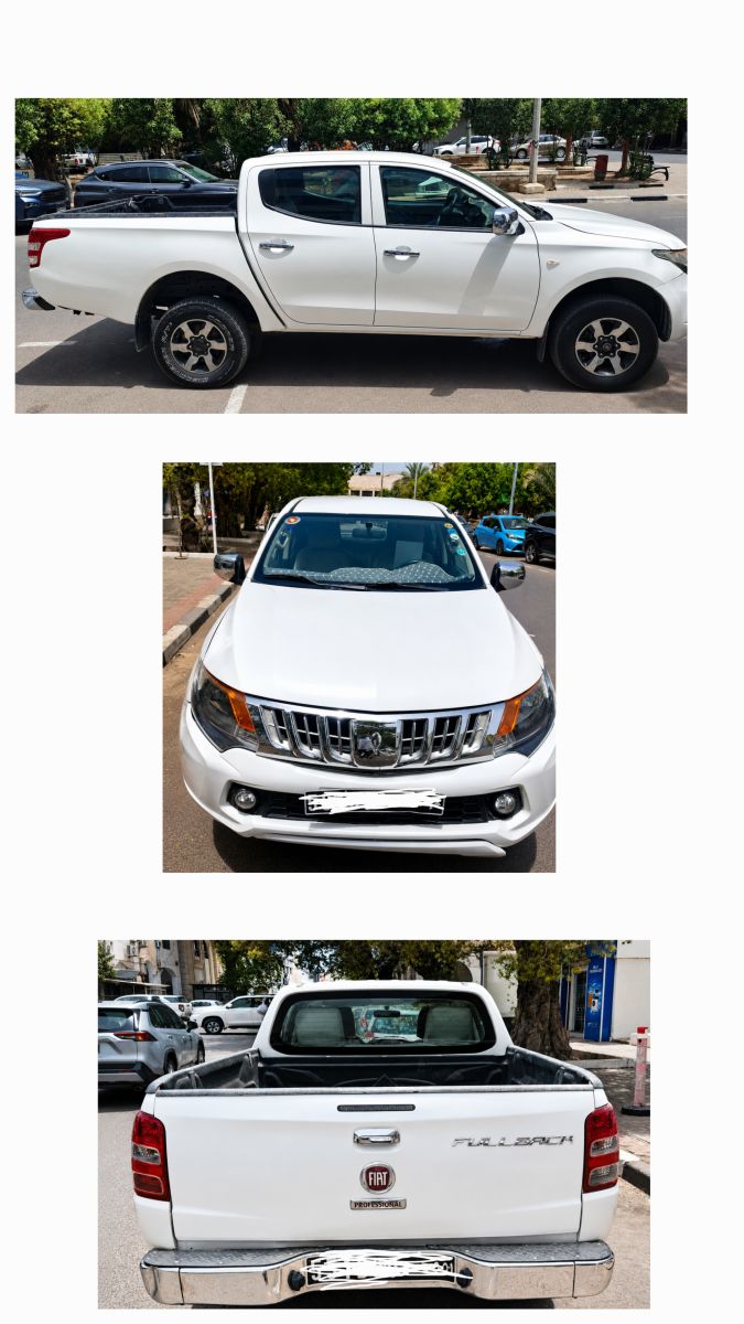 Fiat Fullback Pick-up blanc en excellent état