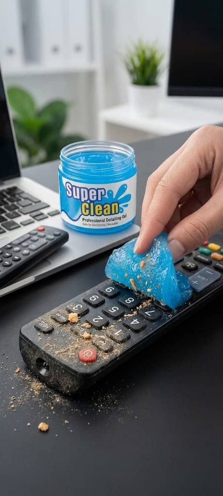 Gel nettoyant Super Clean réutilisable pour électronique neuf