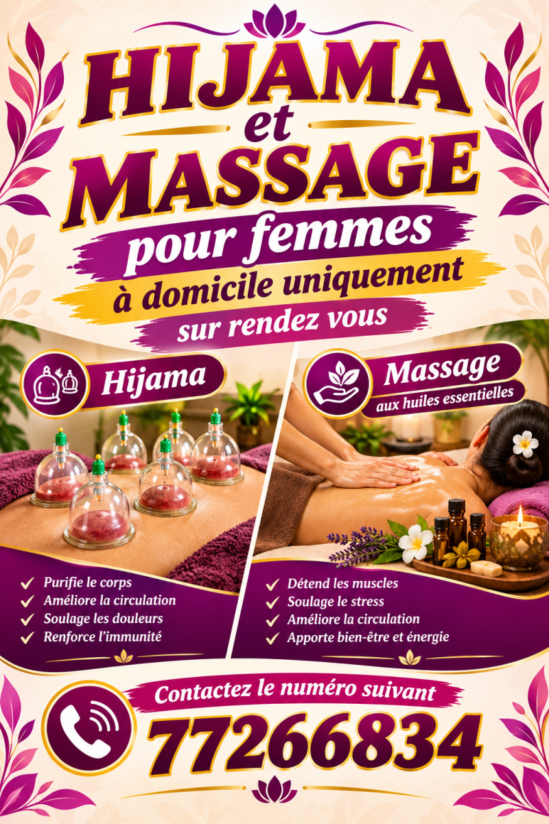 Hijama et massage