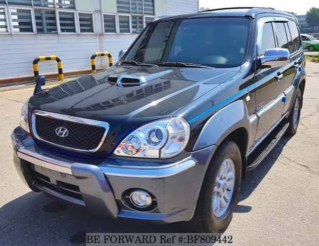 Hyundai Terracan 4x4 diesel manuelle, moteur neuf, intérieur cuir