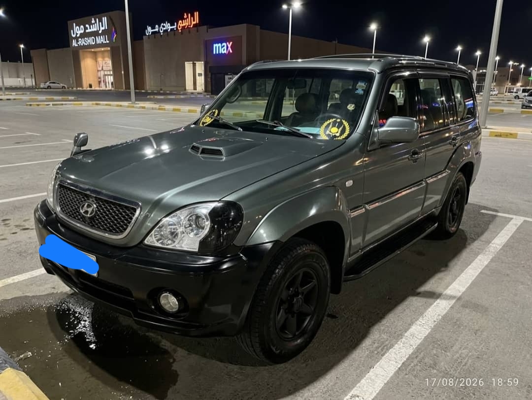 Hyundai Terracan 4x4 diesel manuelle, moteur bon Etat, intérieur cuir