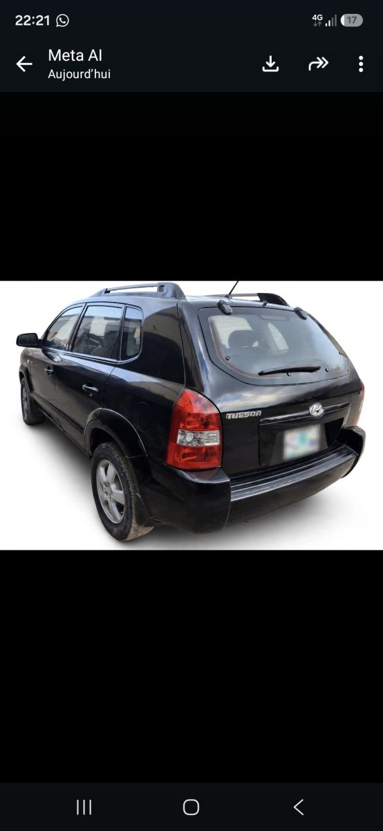 Hyundai Tucson 2007 diesel boîte automatique bien entretenu