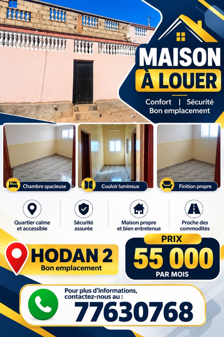 Maison prête à habiter à Hodan 2, quartier calme et sécurisé