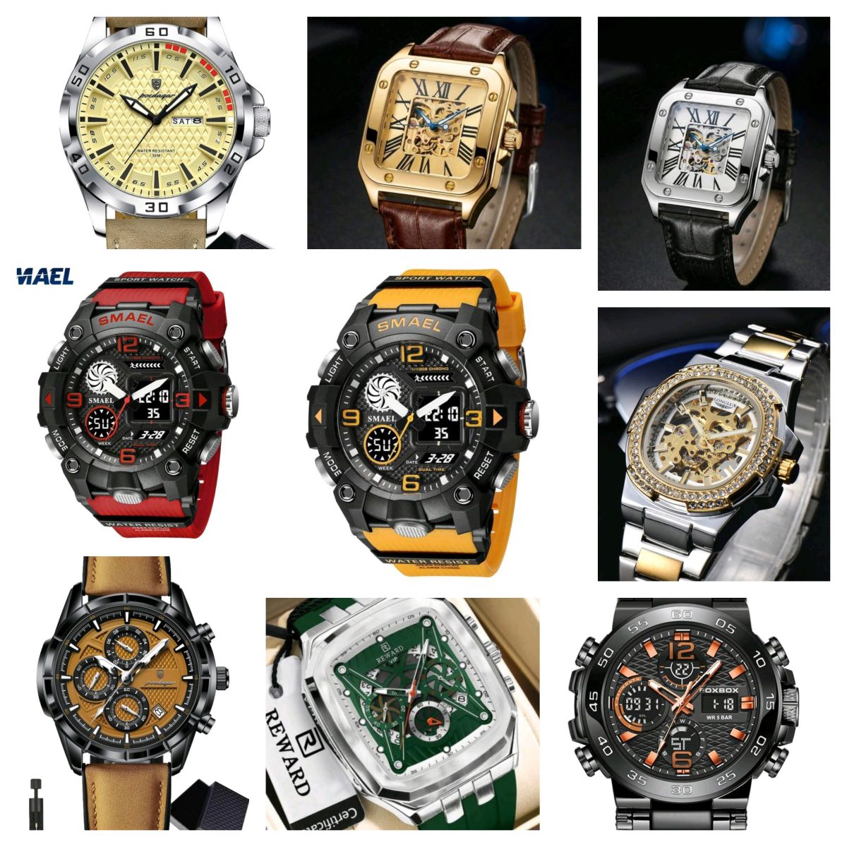 Montres de prestige élégantes pour homme et femme